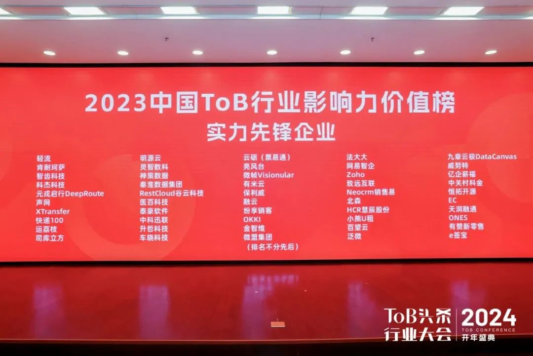 保利威獲評(píng)2023TOB頭條影響力價(jià)值榜“實(shí)力先鋒企業(yè)”